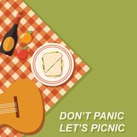 Picnic Familiar vector