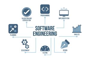 Outstanding Set of Software Engineers Vectors