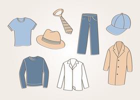 Men's Clothes Vector