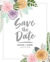 Save the Date Vectors, Download Free Save the Date Customizable Templates