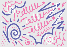 Squiggle Doodle Vector