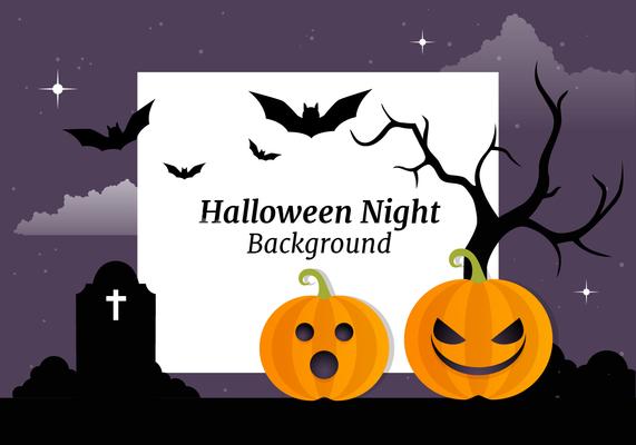 Free Halloween Vector Background