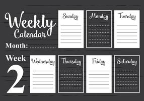 Handwritten days of the week monday, tuesday, wednesday, thursday, friday, saturday  sunday. Modern colorful design for calendar, weekly plan, organizer. Vector  illustration 6656246 Vector Art at Vecteezy