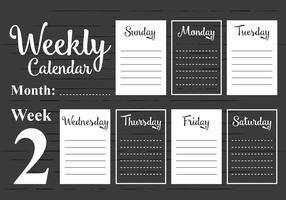 7 Days of the week. Sunday, Monday, Tuesday, Wednesday, Thursday, Friday,  Saturday. Colorful words for planner, calendar, etc. 4938967 Vector Art at  Vecteezy