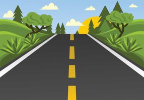 Highway Vector Illustration