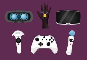Virtual Reality Experience Tools Vector Pack