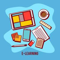 E-Learning usando tableta vector