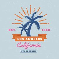 Los Angeles Vector Background 