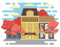 Ilustración de primavera bonn alemania vector