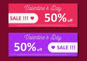 Valentine Sales Day Offer vector