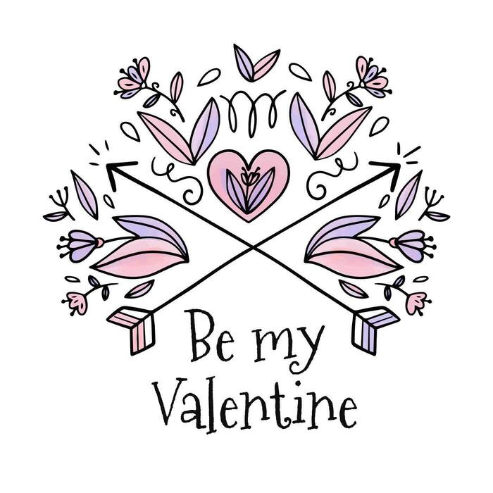 Heart With Flowers Vector Art, Icons, and Graphics for Free Download