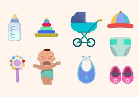 Baby Illustration Vector Collection