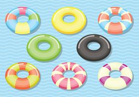 Innertube Vector Set