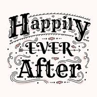 Happily Ever After Vector 