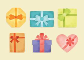 Wrapped Gifts and Presents Vector
