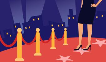 Iconic Hollywood Red Carpet Vectors
