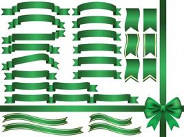 Green Ribbon Vector PNG, Vector, PSD, and Clipart With Transparent  Background for Free Download