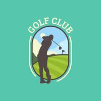 Golf Club Emblem vector