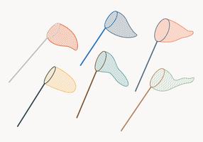 Butterfly Net Collection vector