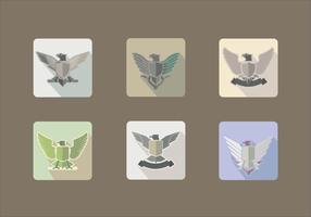 Icono de ilustración de Eagle Scout vector