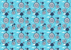 Free Tree Rings Vector Illustration 18