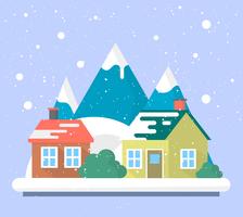 Winter Landscape vector