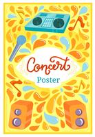 Concert Poster 2 Vectors