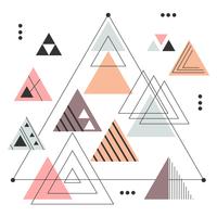 Abstract Triangles Vector