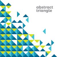 Abstract Triangle Simple Background vector