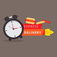 Food App Icon for Express Delivery Food  vector