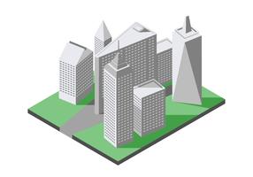 Isometric New York City Landmark Illustration vector