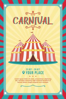 Carnival Poster Vector