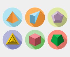 Solid Shapes Vector