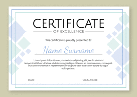 Excellence Award Certificate Template from static.vecteezy.com