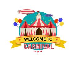 Carnival Poster Template Vector