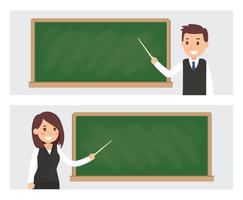 Teacher Facebook Cover vector