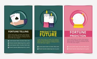 Vector Fortune Teller Banners