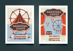 Carnival Poster Vector Pack