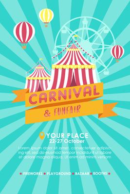 Carnival Poster Vector