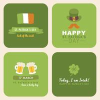 Lettering For St. Patrick's Day vector