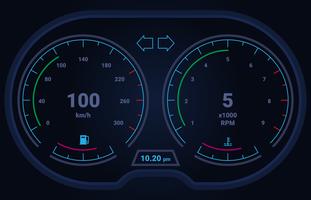 Interfaz de usuario Hud y elementos de infografía vector