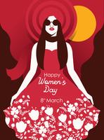 International Women's Day Illustration Vector