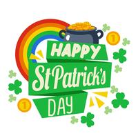 Fondo de Happy St Patrick Day vector