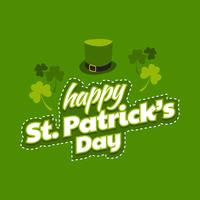 Feliz dia de San Patricio vector