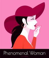 Día Internacional de la Mujer Pop Art Poster Vector