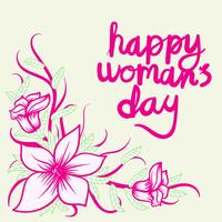 Happy Women Day Background vector