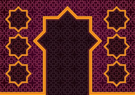 Islamic Border Background