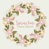 Vector Floral Wreath