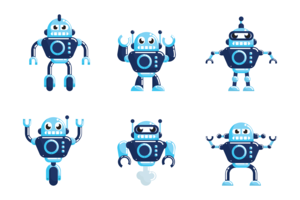 Ai Robot Vector