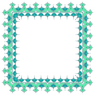Free Islamic Frame Vector Art